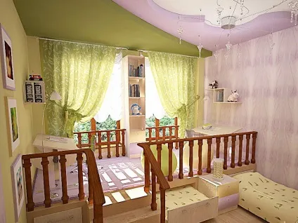 Дитяча для 3 і 4 дітей фотоідеі для дитячої кімнати - 28 фото (дитячої) Дитяча для 3 і 4 дітей фотоідеі для дитячої кімнати - 28 фото