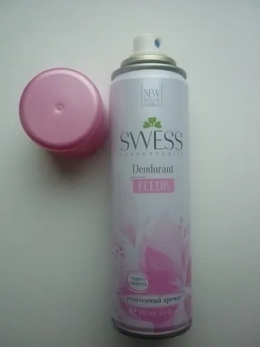 Дезодорант для тіла swess laboratories fleur з магазину fix price (тіла) Дезодорант для тіла swess laboratories fleur з магазину fix price