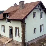 Дизайн штукатурного фасаду приватного будинку - 48 фото (штукатурного) Дизайн штукатурного фасаду приватного будинку - 48 фото