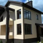 Дизайн штукатурного фасаду приватного будинку - 48 фото (штукатурного) Дизайн штукатурного фасаду приватного будинку - 48 фото