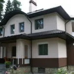 Дизайн штукатурного фасаду приватного будинку - 48 фото (фото) Дизайн штукатурного фасаду приватного будинку - 48 фото