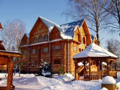 Будинки в українському стилі-давньоукраїнські традиції і сучасність (будинок дерев'яний колода український стиль автор проект рубаний) Будинки в українському стилі-давньоукраїнські традиції і сучасність