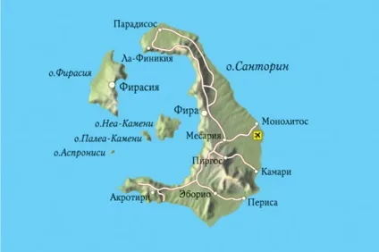 Їдемо на Санторіні Греція - найпривабливіший острів (острів) Їдемо на Санторіні Греція - найпривабливіший острів