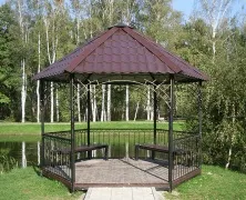 Шестигранна альтанка своїми руками креслення, розміри, фото (альтанка) Шестигранна альтанка своїми руками креслення, розміри, фото