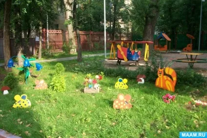 Фотозвіт про огляд-конкурс квітників «найкраща клумба» (дитячі вироби) Фотозвіт про огляд-конкурс квітників «найкраща клумба»