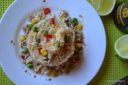 Гавайська суміш з куркою - готуємо вдома (куркою) Гавайська суміш з куркою - готуємо вдома
