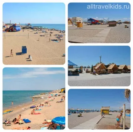 Де в криму кращі піщані пляжі і чисте море для відпочинку з дитиною (пляжі) Де в криму кращі піщані пляжі і чисте море для відпочинку з дитиною