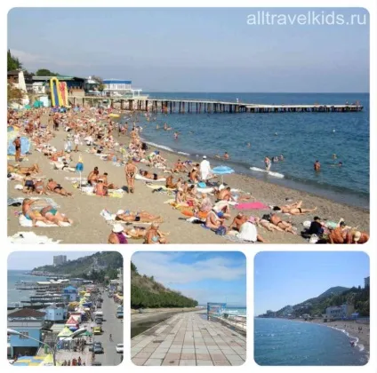 Де в криму кращі піщані пляжі і чисте море для відпочинку з дитиною (криму) Де в криму кращі піщані пляжі і чисте море для відпочинку з дитиною
