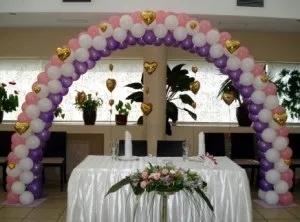 Гірлянда з повітряних куль своїми руками (весільна арка) Гірлянда з повітряних куль своїми руками