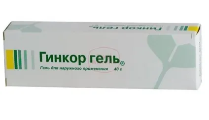 Гинкор гель інструкція із застосування (гель) Гинкор гель інструкція із застосування