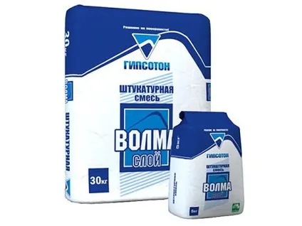 Гіпсова штукатурка Волма шар - технічні характеристики, інструкція із застосування (шар) Гіпсова штукатурка Волма шар - технічні характеристики, інструкція із застосування