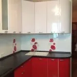Гнуті фасади для кухні меблі з радісних фасадами, фото гарнітурів (фасади) Гнуті фасади для кухні меблі з радісних фасадами, фото гарнітурів