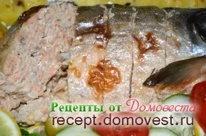 Горбуша фарширована особливо ніжна - рецепти від домовеста