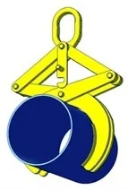 Вантажні захоплення затискні, кліщів, вилочні, захвати для бочок, труб та листового металу (кліщів) Вантажні захоплення затискні, кліщів, вилочні, захвати для бочок, труб та листового металу