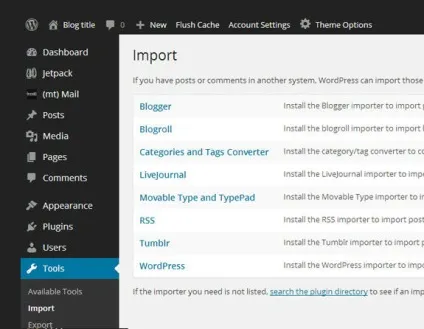 Імпорт вашого контенту з одного wordpress сайту на інший, все про wordpress (xml) Імпорт вашого контенту з одного wordpress сайту на інший, все про wordpress