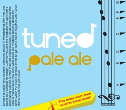 Грати на пляшках тепер просто - креатив від tuned pale ale (tuned) Грати на пляшках тепер просто - креатив від tuned pale ale
