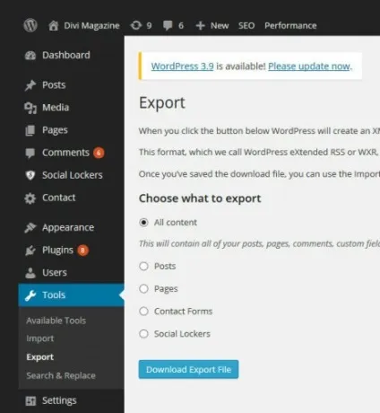 Імпорт вашого контенту з одного wordpress сайту на інший, все про wordpress (xml) Імпорт вашого контенту з одного wordpress сайту на інший, все про wordpress