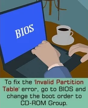 Invalid partition table при завантаженні з флешки windows 10 і 7 - easy web scripts (завантаженні) Invalid partition table при завантаженні з флешки windows 10 і 7 - easy web scripts