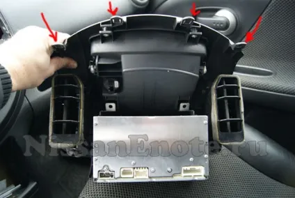 Інструкція по зняттю магнітол в різних моделях авто nissan (магнітол) Інструкція по зняттю магнітол в різних моделях авто nissan