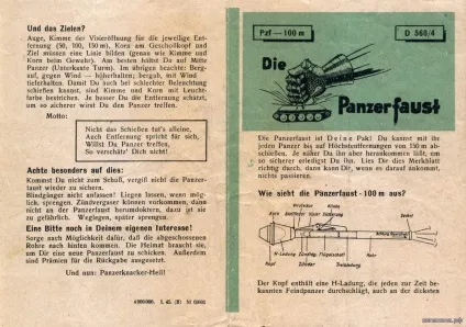Історія виробництва і застосування panzerfaust (фаустпатрон) - озброєння - статті - військова
