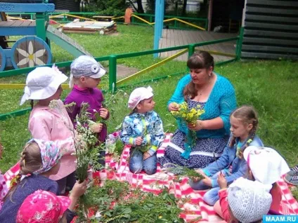 Виготовлення віночка з польових квітів (школи) Виготовлення віночка з польових квітів