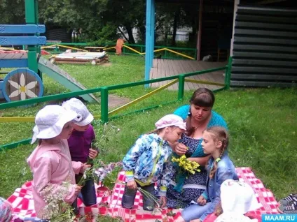 Виготовлення віночка з польових квітів (для вихователів) Виготовлення віночка з польових квітів