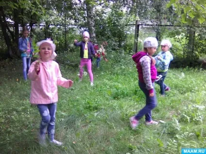 Виготовлення віночка з польових квітів (гри для дошкільнят) Виготовлення віночка з польових квітів