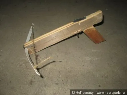 Виготовлення арбалета пістолетного типу (арбалета пістолетного типу) Виготовлення арбалета пістолетного типу
