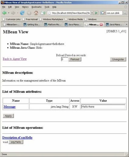 Java management extensions