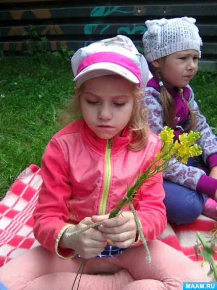 Виготовлення віночка з польових квітів (школи) Виготовлення віночка з польових квітів