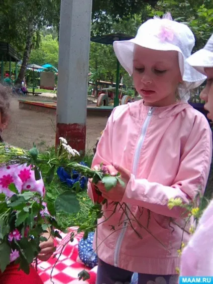 Виготовлення віночка з польових квітів (навчання) Виготовлення віночка з польових квітів