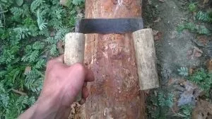 Як швидко очистити колоди від кори (кори) Як швидко очистити колоди від кори