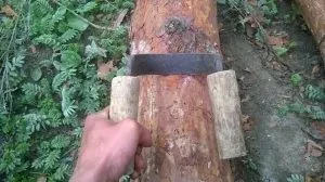 Як швидко очистити колоди від кори (очистити колоди кори) Як швидко очистити колоди від кори