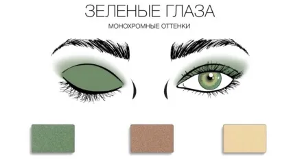 Які тіні підходять для зелених очей з фото кращих відтінків (очей) Які тіні підходять для зелених очей з фото кращих відтінків