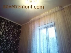 Як кріпити пластикові стельові гардини (отвір кріплення стелі) Як кріпити пластикові стельові гардини