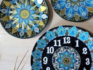 Як легко нанести малюнок на тарілку - ярмарок майстрів - ручна робота, handmade (точкова розпис) Як легко нанести малюнок на тарілку - ярмарок майстрів - ручна робота, handmade