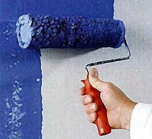 Як фарбувати рідкі шпалери