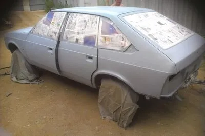 Як фарбувати авто