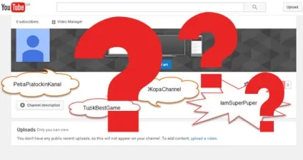 Як можна придумати оригінальну назву вашого каналу на youtube (можна) Як можна придумати оригінальну назву вашого каналу на youtube