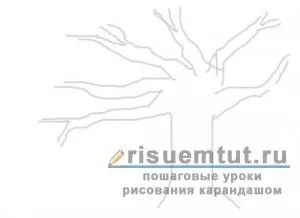 Як намалювати осінь олівцем поетапно - малюємо тут