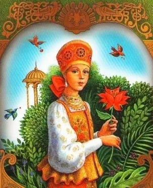 Як намалювати казку - аленький квіточку (казка аленький квіточку) Як намалювати казку - аленький квіточку