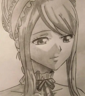 Як намалювати люси хартфілію з fairy tail олівцем поетапно - картинки і малюнки на робочий (відтінити) Як намалювати люси хартфілію з fairy tail олівцем поетапно - картинки і малюнки на робочий