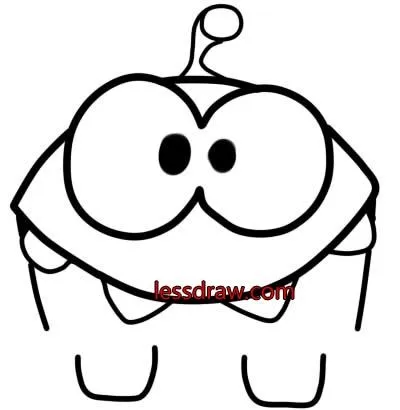 Як намалювати ам няма поетапно, lessdraw (поетапно) Як намалювати ам няма поетапно, lessdraw