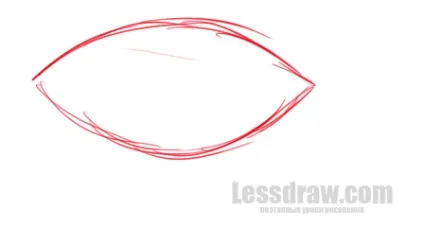 Як намалювати лисицю дитині, lessdraw (lessdraw) Як намалювати лисицю дитині, lessdraw