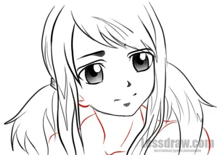 Як намалювати люси з хвіст феї, lessdraw (люси) Як намалювати люси з хвіст феї, lessdraw