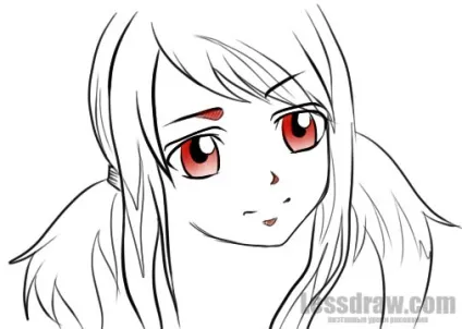 Як намалювати люси з хвіст феї, lessdraw (хвіст феї) Як намалювати люси з хвіст феї, lessdraw