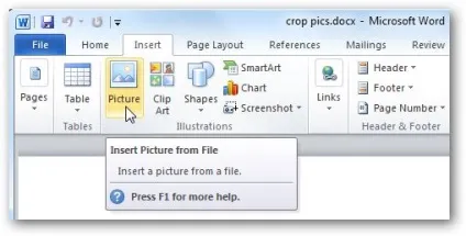 Як обрізати картинки в word, excel і powerpoint 2010 року (ворд) Як обрізати картинки в word, excel і powerpoint 2010
