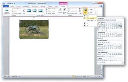 Як обрізати картинки в word, excel і powerpoint 2010 року (excel) Як обрізати картинки в word, excel і powerpoint 2010