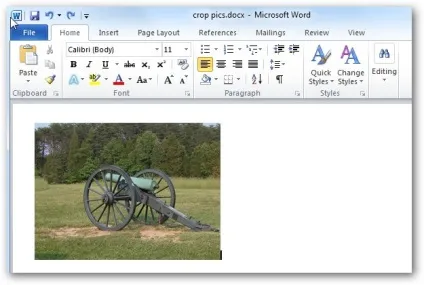 Як обрізати картинки в word, excel і powerpoint 2010 року (фото) Як обрізати картинки в word, excel і powerpoint 2010