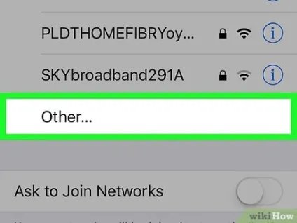 Як налаштувати wifi на ipod touch (маршрутизатор транслює SSID) Як налаштувати wifi на ipod touch